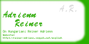 adrienn reiner business card